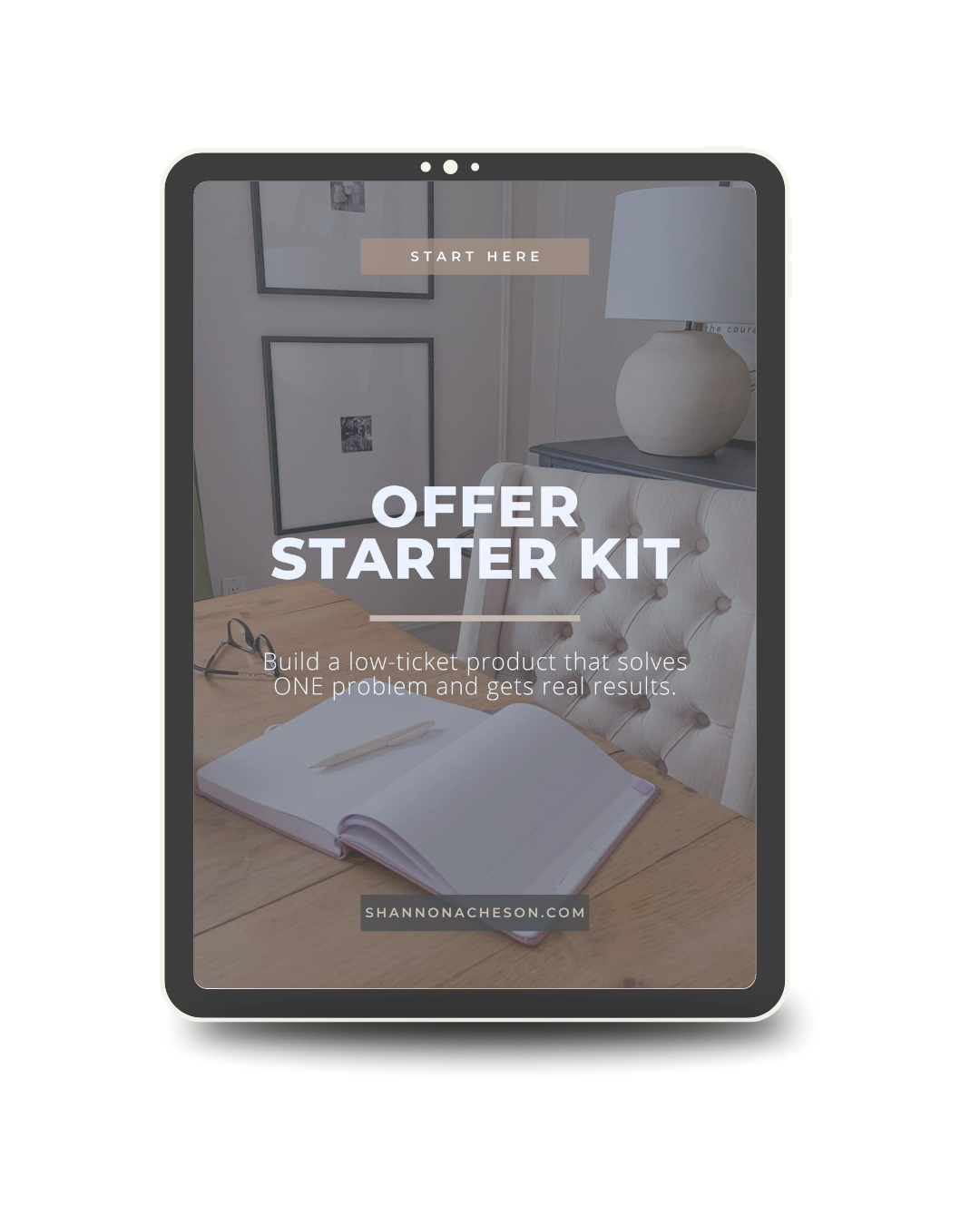 offer starter kit on smaller ipad